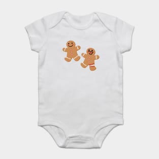 Gingerbread People Baby Bodysuit